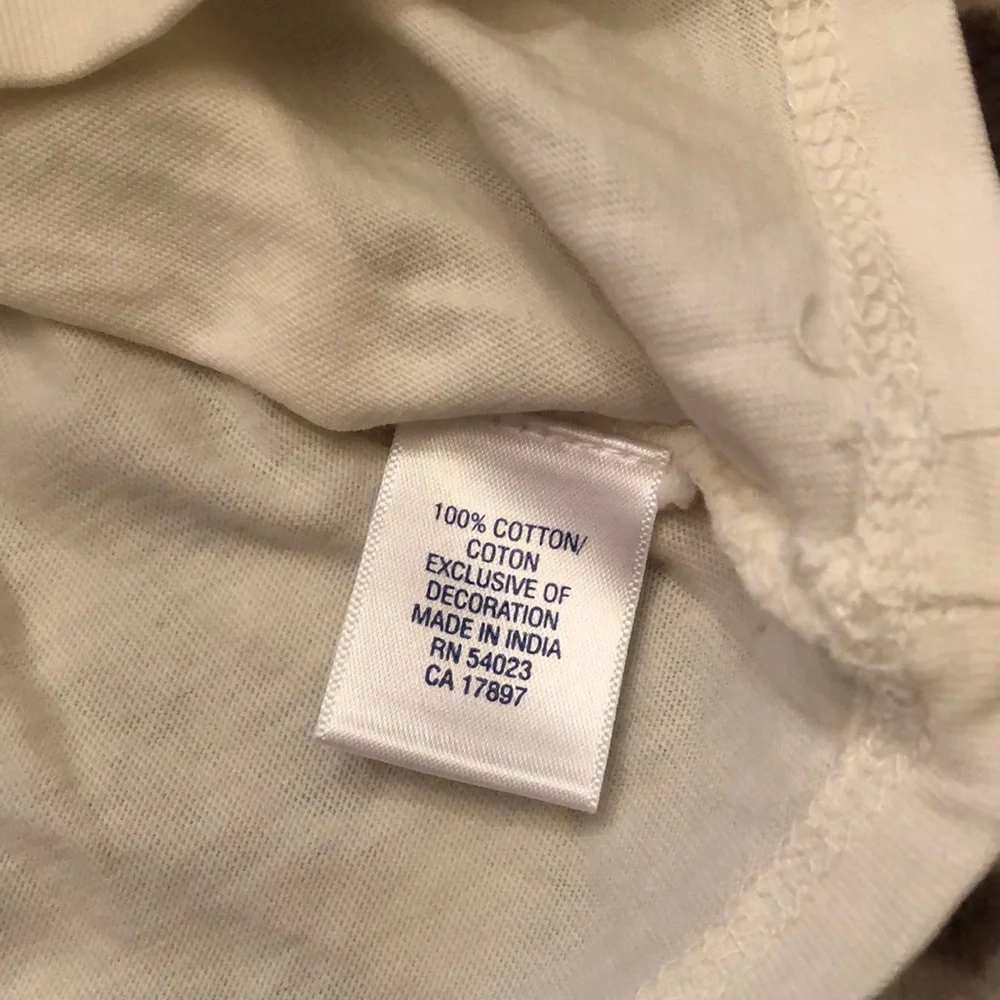 Old Navy Cream Polo Long Sleeve Size 18-24 months